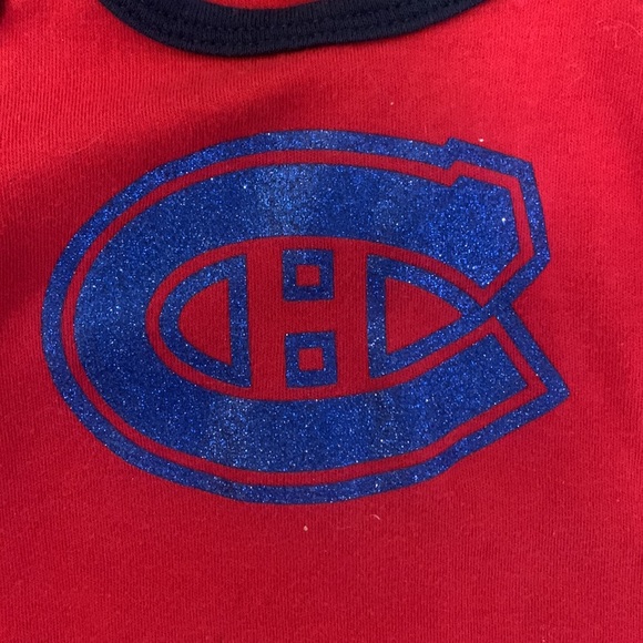 (3/$18) Montreal Canadians Onesie - Picture 2 of 4